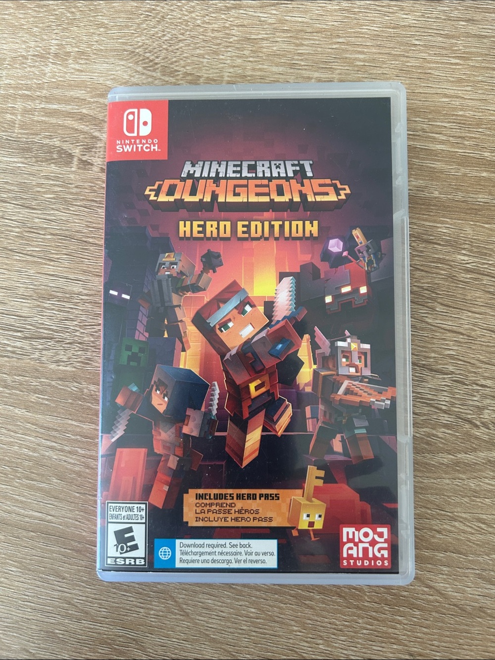 Minecraft Dungeons: Hero Edition for Nintendo Switch - EUC played once